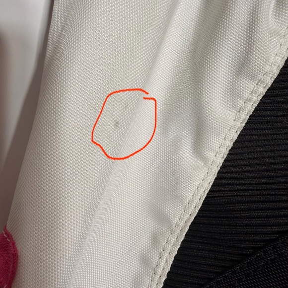 Girls Gem Black, White & Pink Motorcycle Riding Pants with Removable Pant Legs - Picture 12 of 15